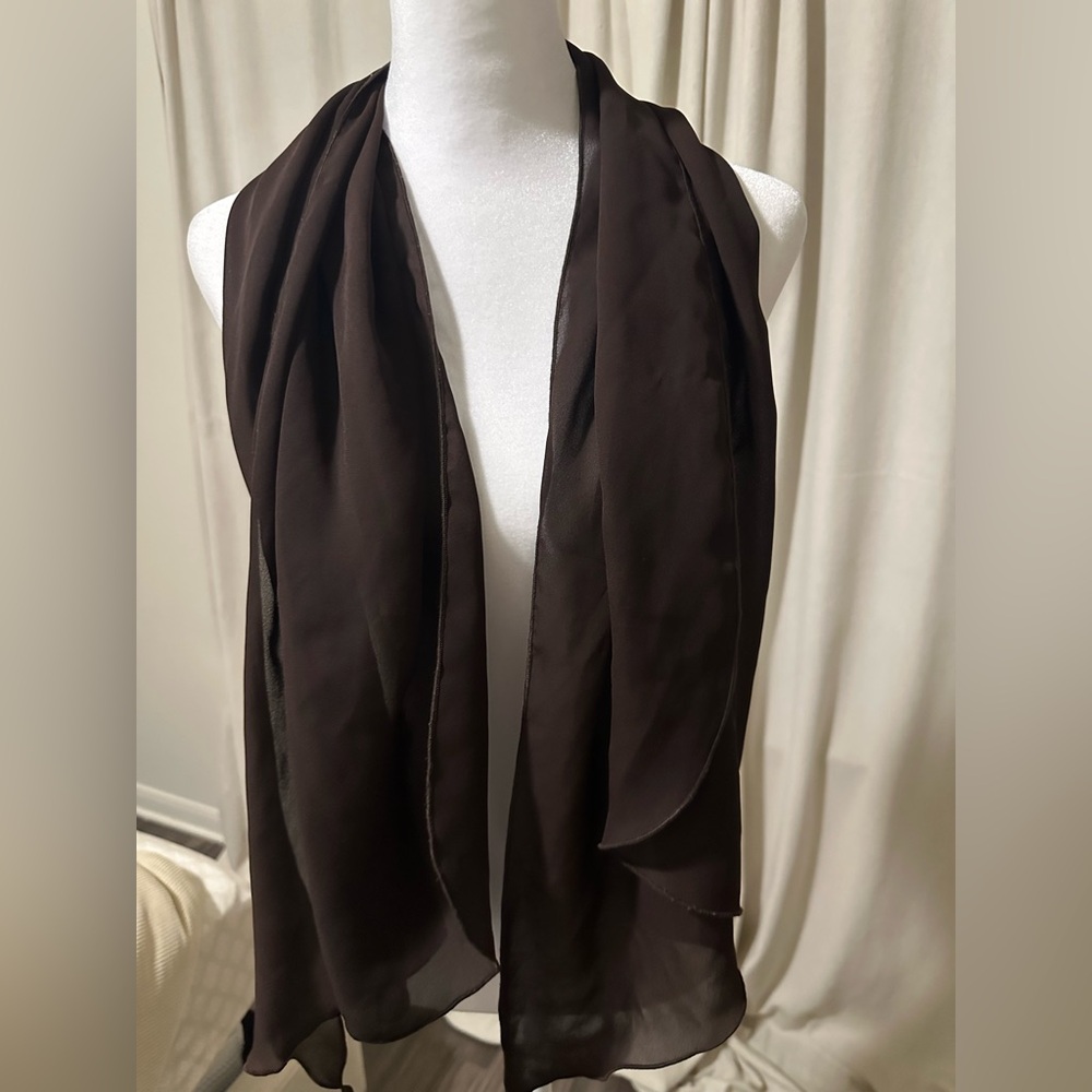 Elegant Brown Scarf